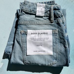 GOOD AMERICAN Good Classic Jeans - NWT (0/25)